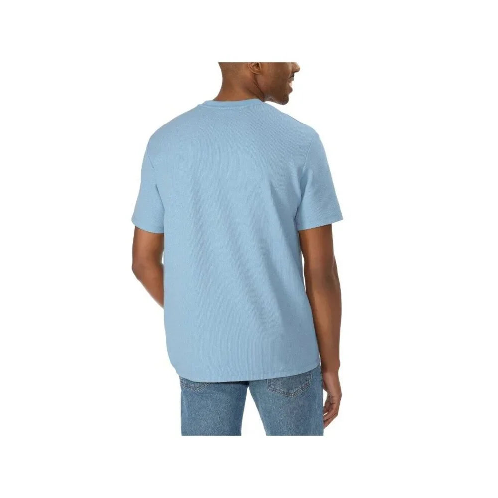 NWT Calvin Klein Men's L Refined Knits Blue Crewneck T-Shirt